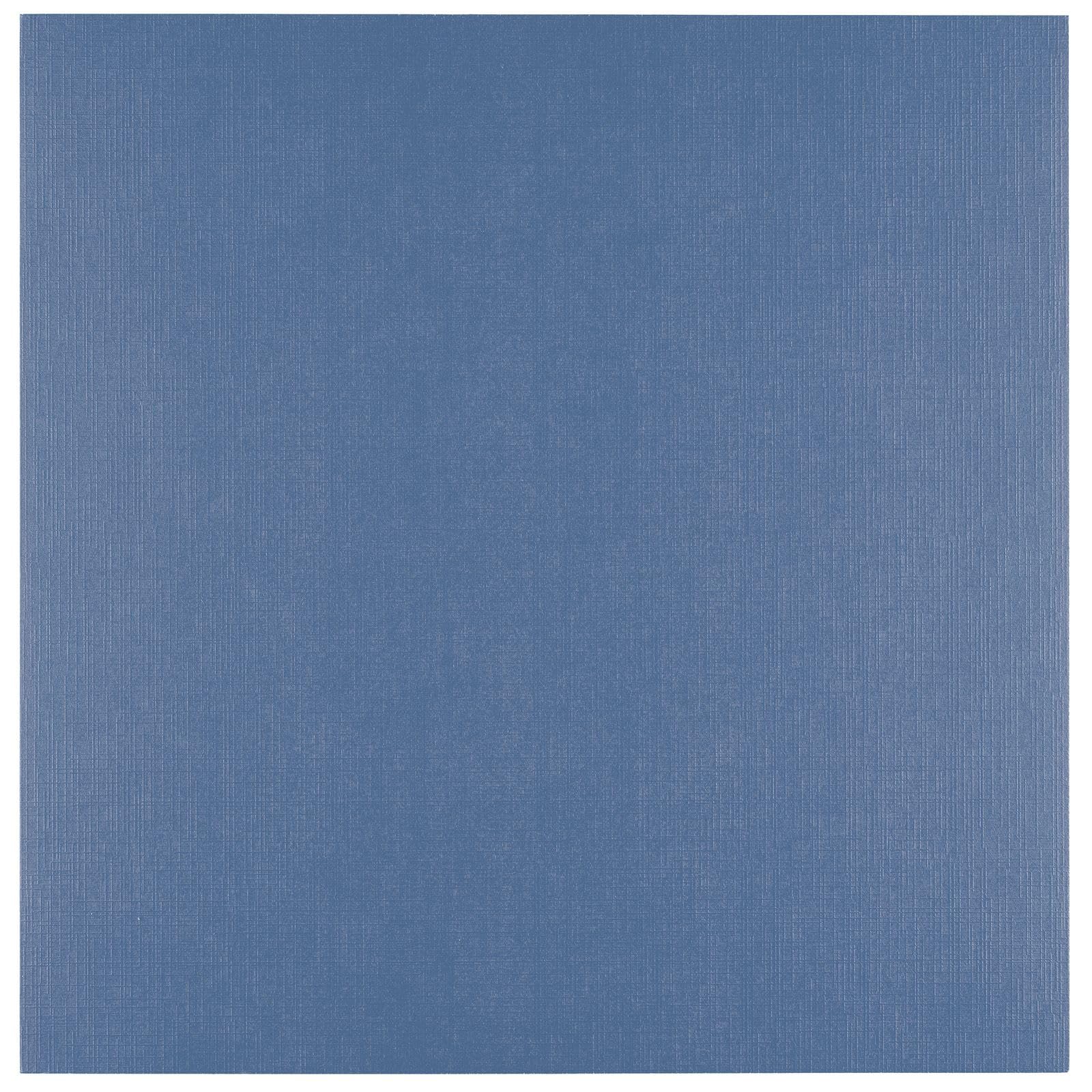 Papier lin bleu maritime 30,5 x 30,5 cm pour vos loisirs créatifs