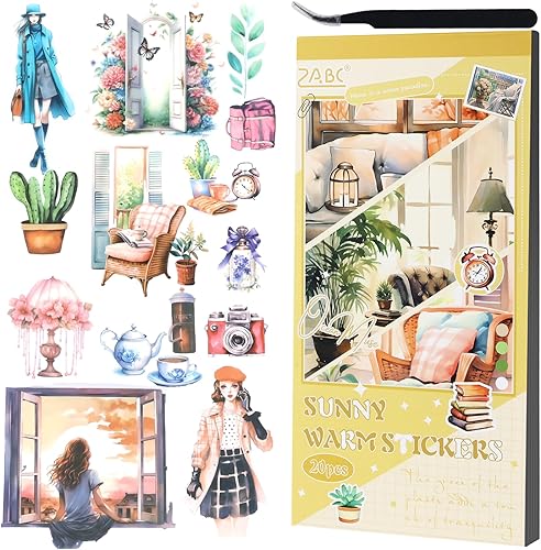 Miniatura 22 de 3500 calcomanías coreanas para tarjetas fotográficas Kpop, calcomanías de decoración de libros, calcomanías estéticas con purpurina de mariposa
