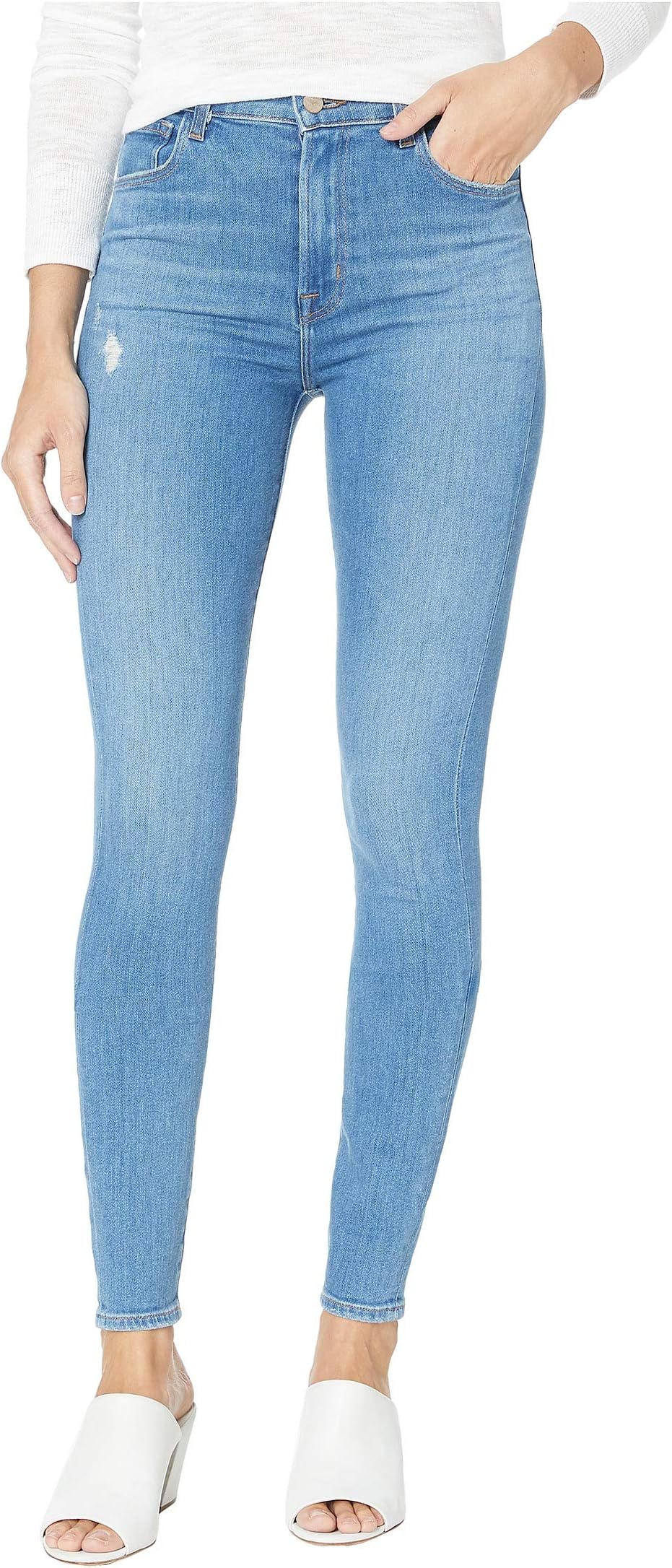 Carolina Super High-Rise Skinny in Limitless