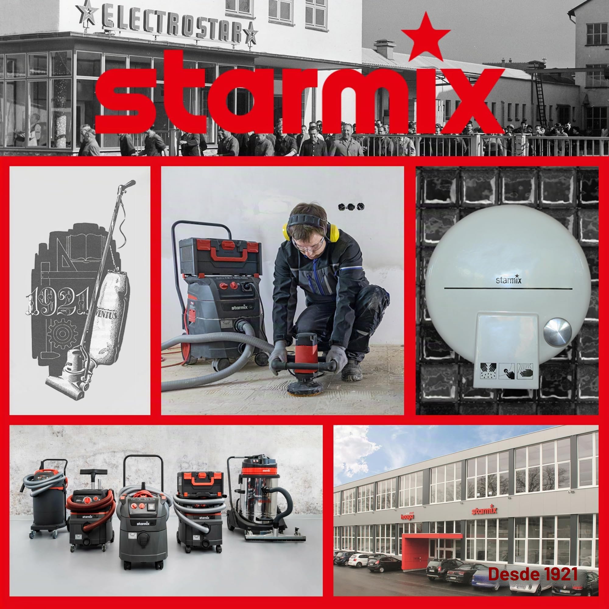 Haaga 255 - Barredora Manual con Sistema de Barrido Turbo, Capacidad de Barrido 1600 m²/h, Capacidad del depósito 20 litros