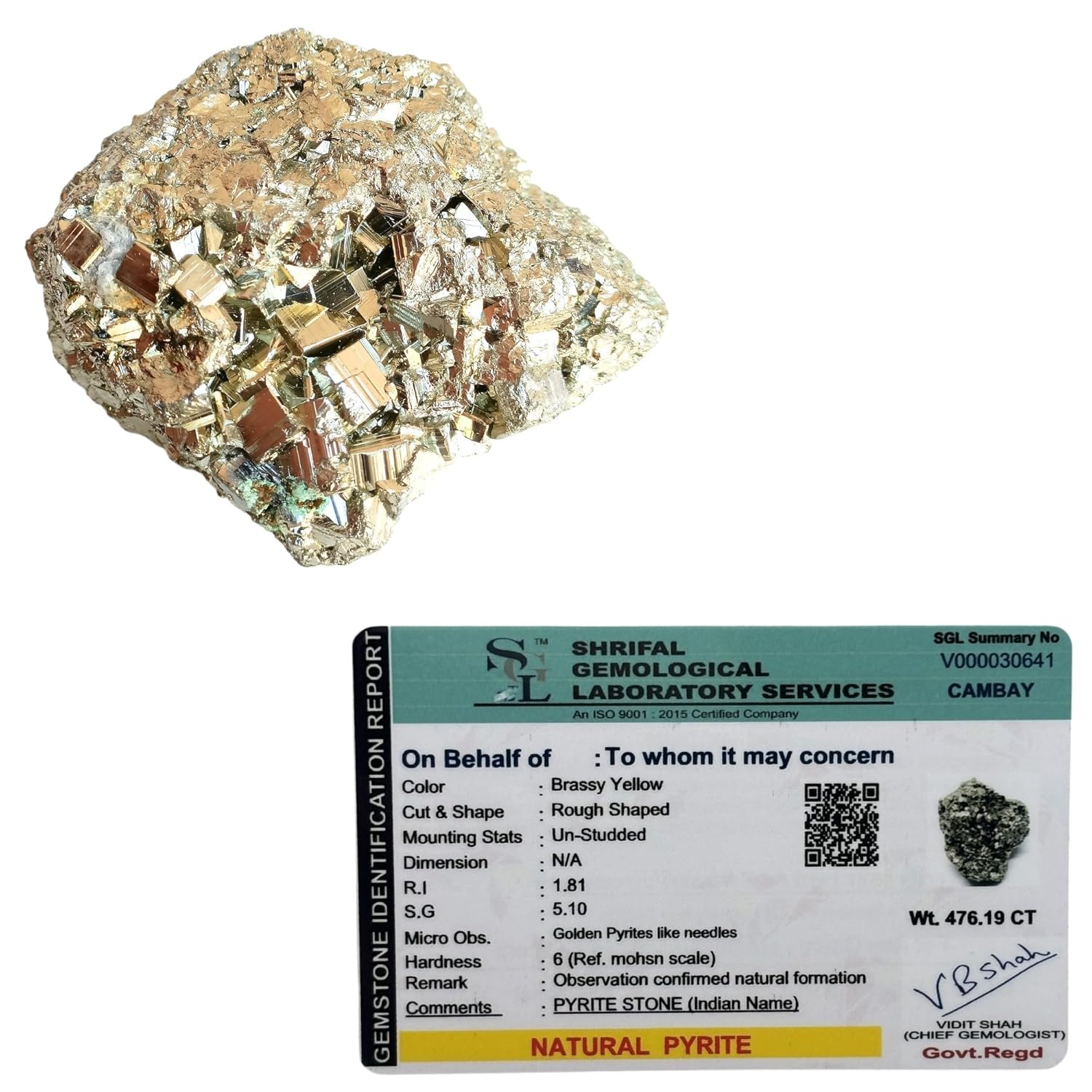 Products Pyrite Stone Original Stone for Wealth and Bussiness Luck/Vastu/Working Table Decore with Increased Will power and Manifestation.(weight 80 to 100 grams.) Products Pyrite Stone Original Stone for Wealth and Bussiness Luck/Vastu/Working Table Decore with Increased Will power and Manifestation.(weight 80 to 100 grams.)