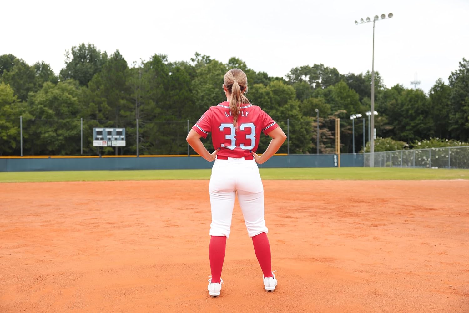 Mizuno Adult Women's Belted Low Rise Fastpitch Softball Pant - Image 4