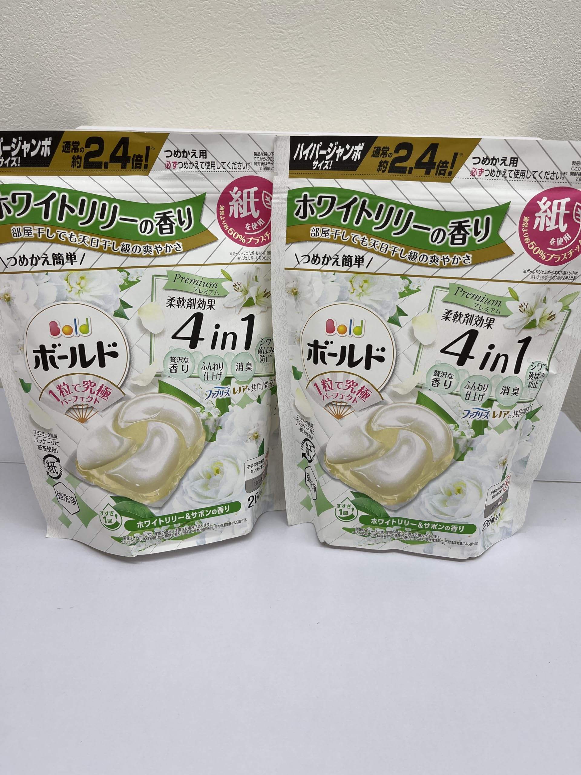 Amazon.co.jp: ボールド ジェルボール4D ホワイトリリー&サボンの香り