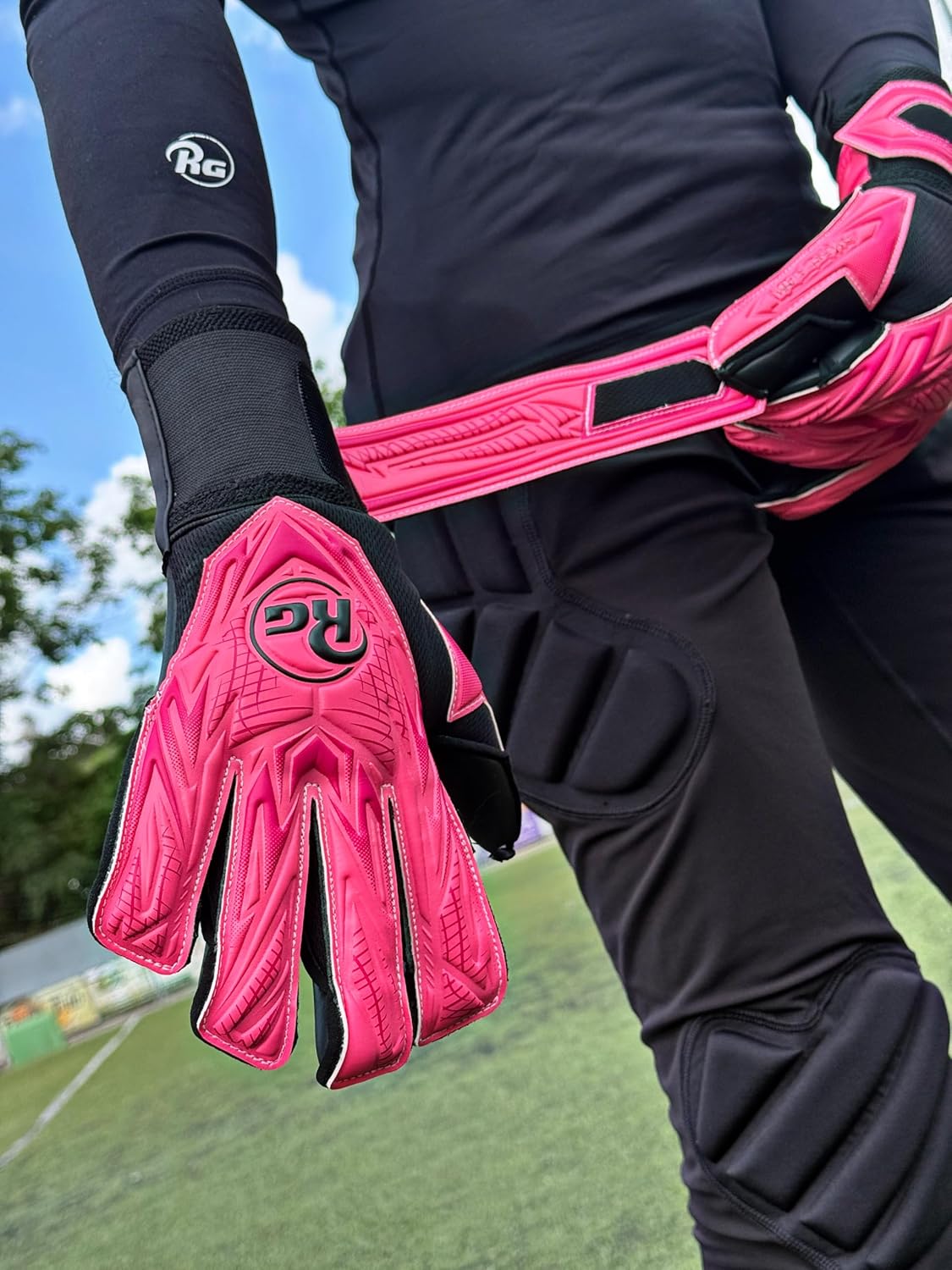 正規（アールジー）RG ゴールキーパー グローブ ミドルモデル Samurai Fusion サムライフュージョン スーパーソフト