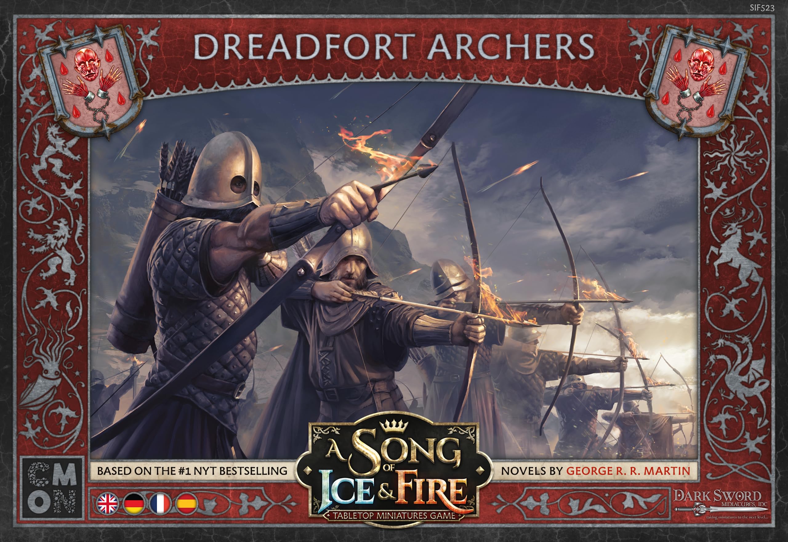 CMON, A Song of Ice & Fire - Arciere di Grauenstein, Espansione, Tabletop, 2 giocatori, dai 14+ anni, 45-60 minuti, tedesco, multilingue