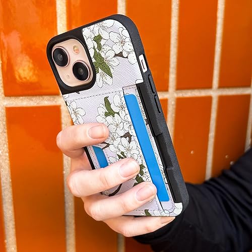 Miniatura 9 de Smartish Funda tipo cartera para iPhone 15  Wallet Slayer Vol. 2 delgada + protectora Tarjetero con función atril  Funda de ranura oculta probada