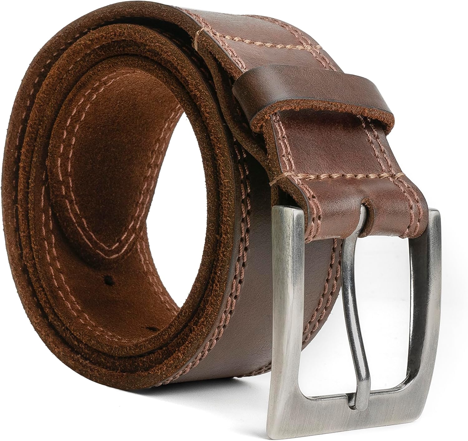 Handmade Full Grain Leather Belt, Western Style, Ethiopia Ubuy