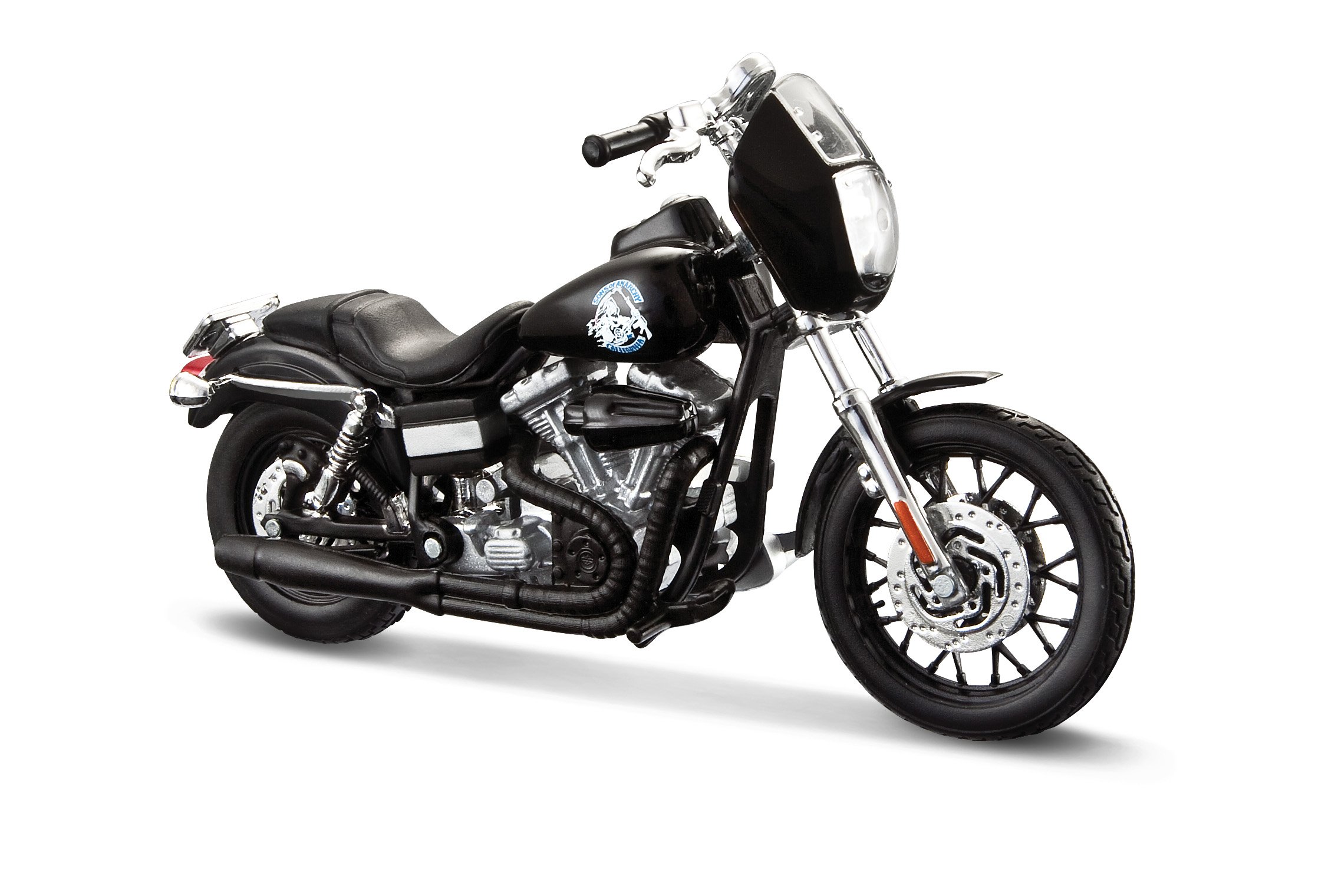 Maisto Die Cast Sons of Anarchy Harley Davidson Motorcycle 3-Piece