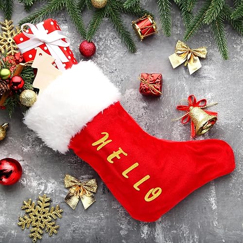 Miniatura 4 de Outus 279 Piezas Letras Termoadhesivas de Navidad Graduación 1.5 Pulgadas A-Z Letras de Transferencia de Flocado Pegatinas Letras Termoadhesivas de