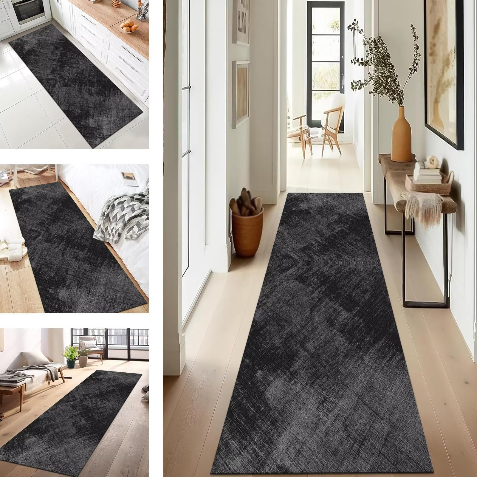 Tapis de couloir long pour une cuisine ou une entrée chaleureuse