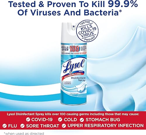 Miniatura 3 de Lysol - Aerosol desinfectante con aroma para ropa de cama 12 onzas
