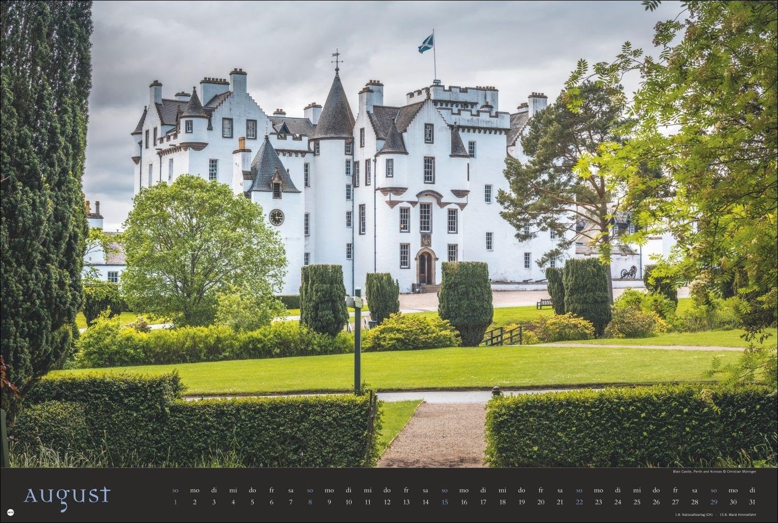 Land of Legends Kalender 2027 - Schottlands Burgen und Schlösser: Ein Wandkalender im Großformat, der Schottland in seiner wilden Schönheit zeigt. ... voll wild-romantischer Burgen und Schlösser.