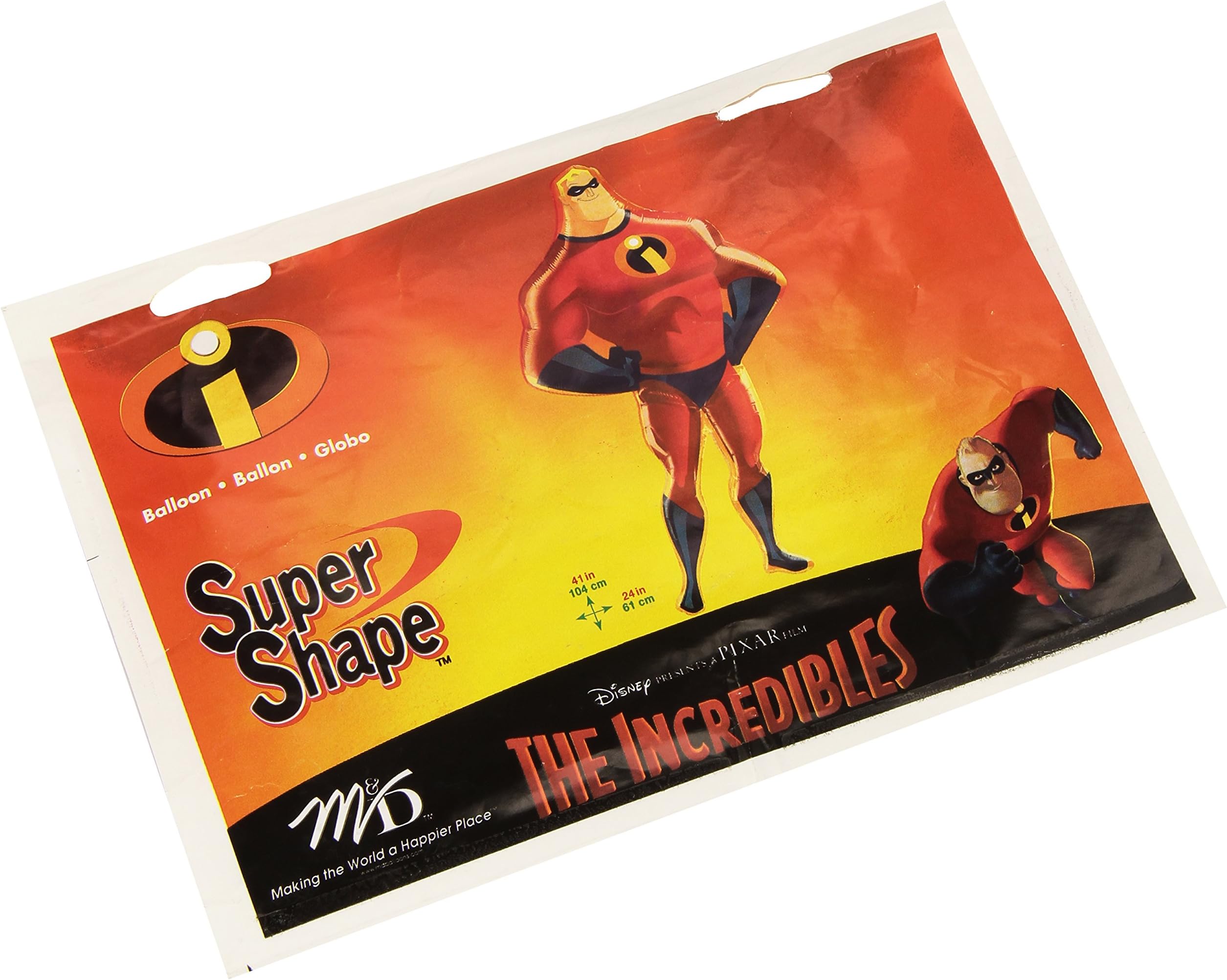 amscan International S-Shape Packaged Mr Incredible