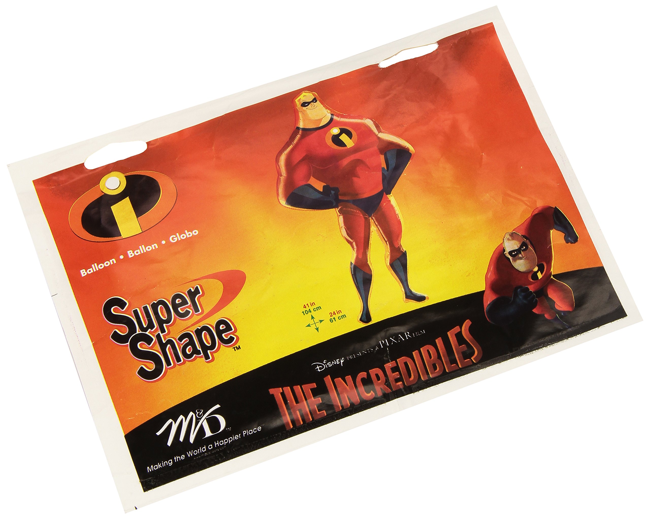 amscan International S-Shape Packaged Mr Incredible