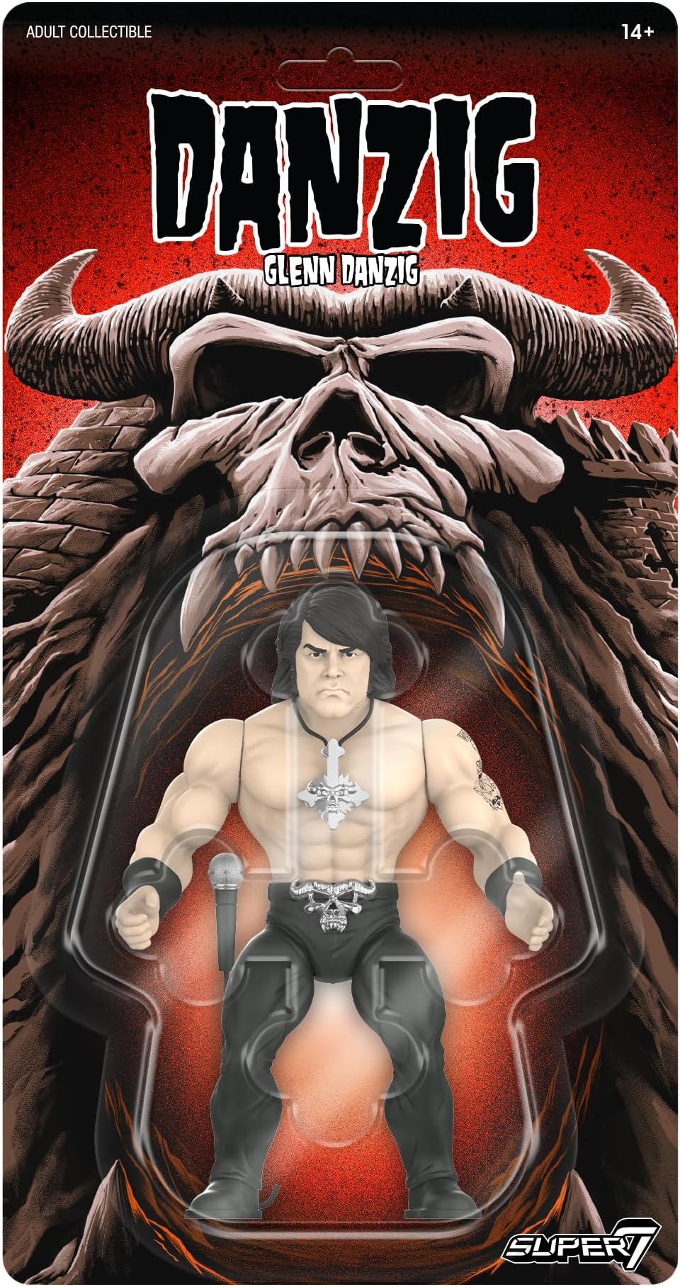 Vintage Glenn Danzig - 5.5" Danzig Action Figure with Accessory Heavy Metal Collectibles and Retro Toys