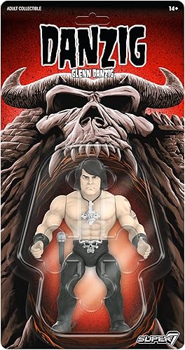Miniatura 12 de Super7 Vintage Samhain Glenn Danzig (Initium) - Figura de acción Danzig de 5.5 pulgadas con accesorio coleccionable de metal pesado y juguetes retro