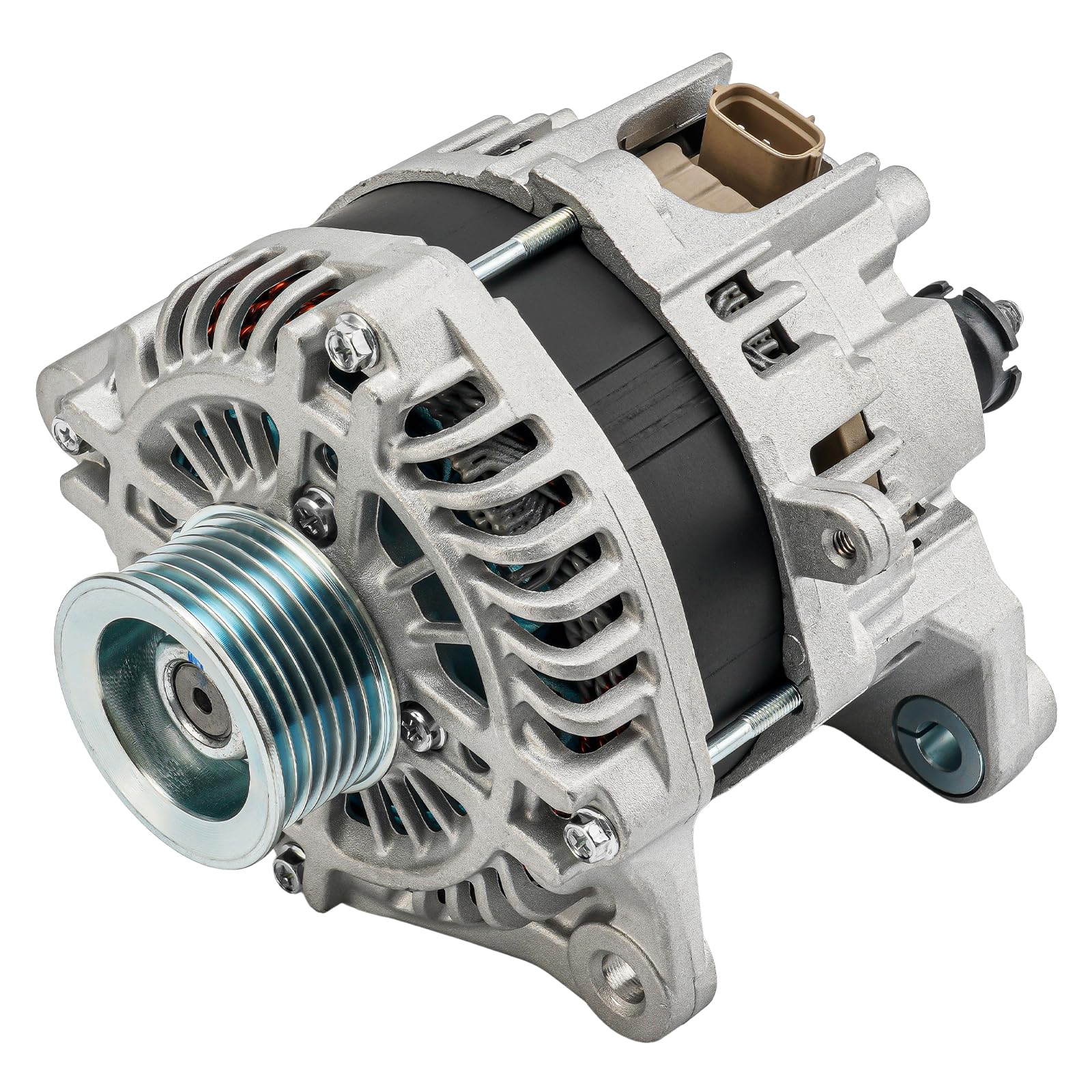 PHILTOP Alternator Compatible with 2017-2021 Armada, 2014-2022 QX80, 2011-2013 QX56, 2018-2021 NV3500/NV2500 5.6L (150 Amp) 11544N 12V CW 7-Groove 7-Groove law-image-13