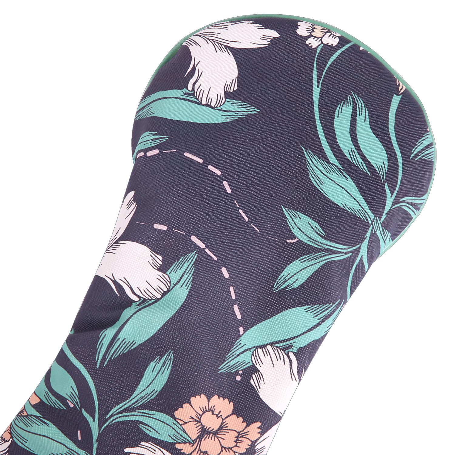 Beau Fond de Motif de Fleurs Couvre tête de Golf for Golf Un Ensemble Club