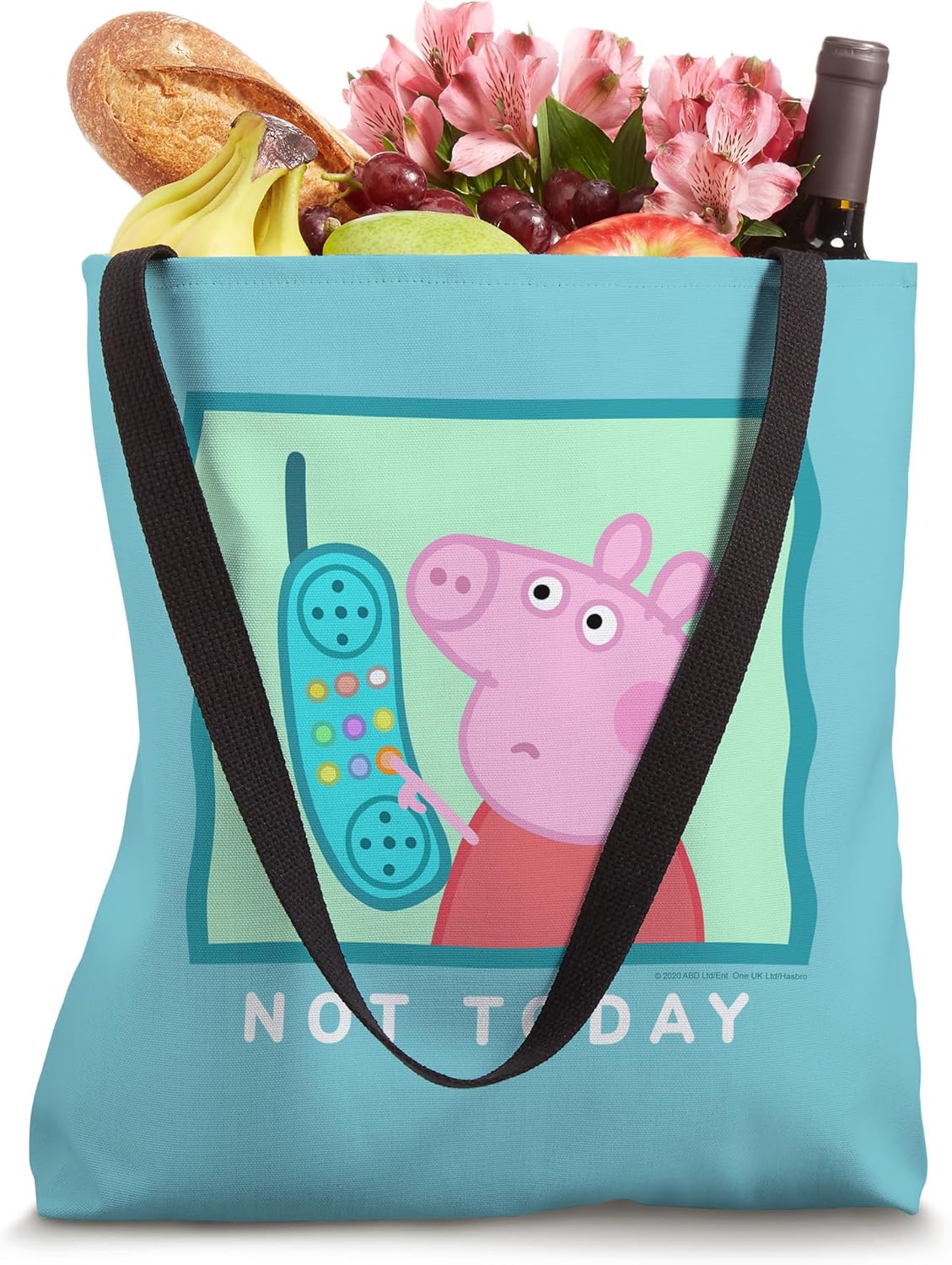 Peppa Pig Not Today Tote Bag