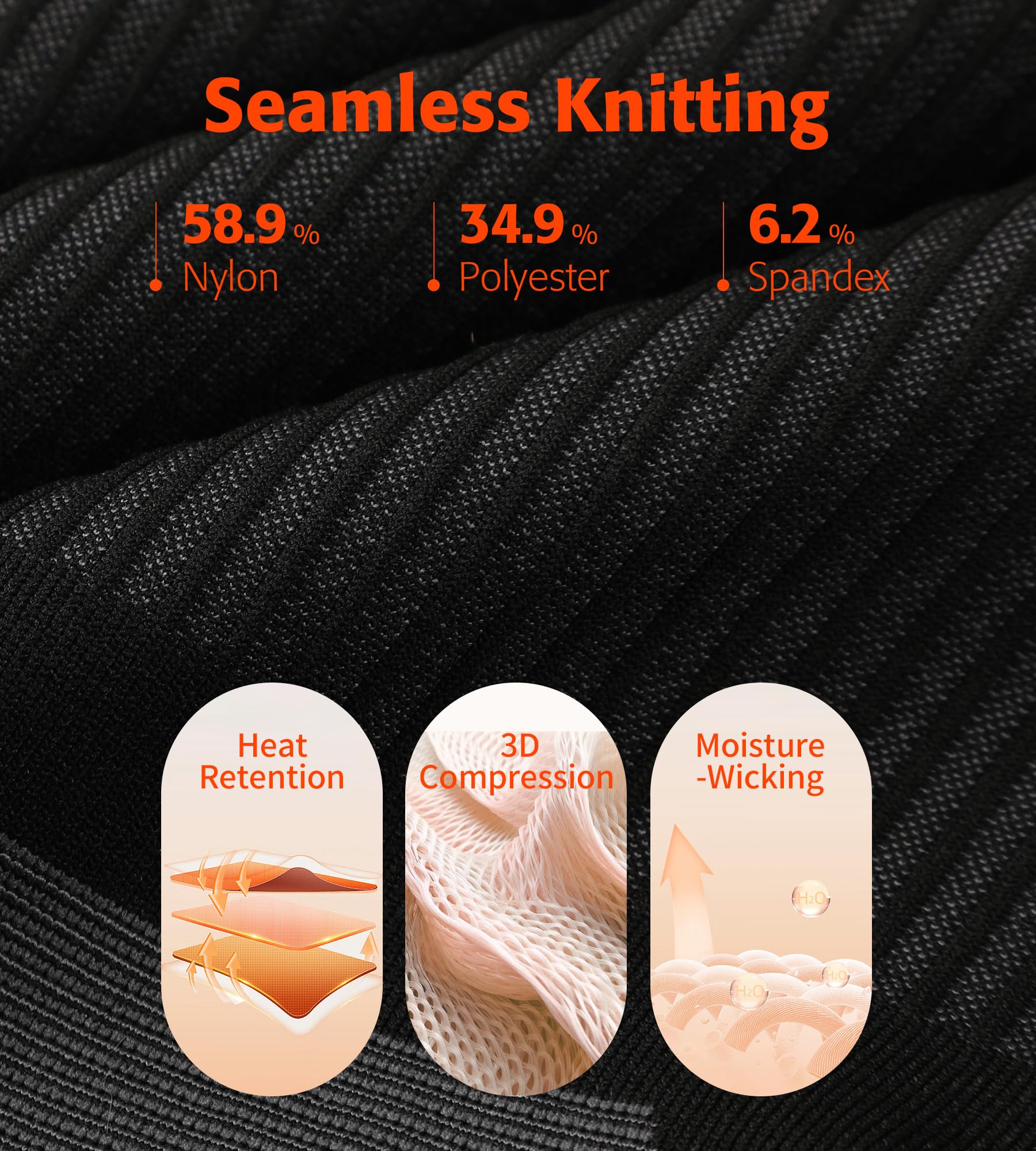 ATTRACO Thermal Underwear Set for Women Long Johns Warm Base Layer Top & Bottom for Cold Weather