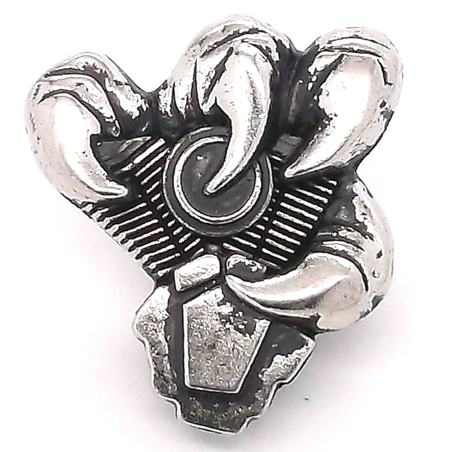 アンティーク丸面子 Kumimoku デザインノブ サークル ビンテージ J＆M ブロンズ