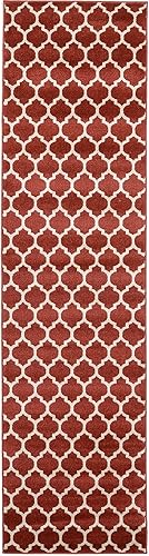 Vista 352 de Unique Loom Trellis Collection - Alfombra estilo marroquí de enrejado gris oscuro (8' 0 pies x 11' 0 pies)