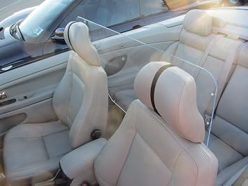 #1 Ranked Wind Deflector Windscreen Windstop Windblocker, Large Size, Compatible with Saab 900