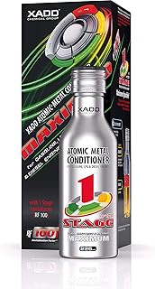XADO Motor-Verschleißschutz 1 Stage Maximum Atomarer Metallconditioner mit Revitalizant - Aufbau verschlissener Oberfläche...