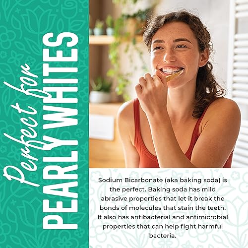 Miniatura 3 de Bicarbonato de sodio 2 libras, Bicarbonato de sodio para limpieza y horneado, Bicarbonato de sodio sin aluminio para piscina, Bicarbonato de sodio,