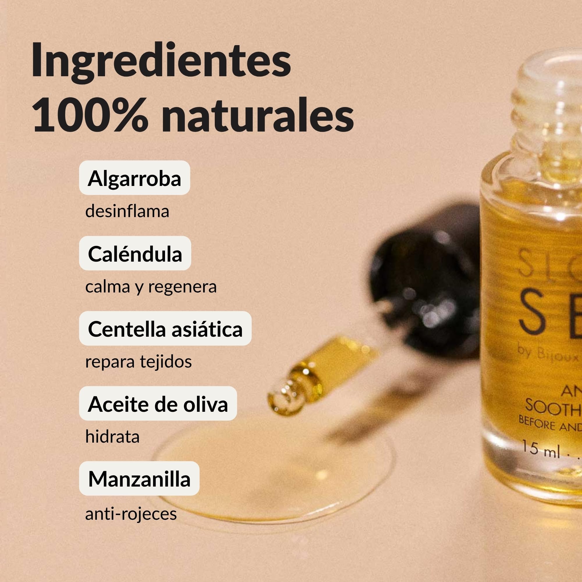 Kit Lubricante Anal Base Agua y Aceite Calmante Reparador Pack 2 en 1 con Arnica Aloe Vera y Manzanilla Antes y Después Hidratación Íntima Parejas Dilatador Masaje Erótico 30ml+15ml