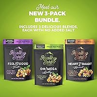 Vista 3 de Nueces Mixtas Sin Sal Mezcla de Frutos Secos Mezcla de Frutos Secos sin Cacahuetes Aperitivos Gourmet, Aperitivos de Proteína, Sin Gluten, Sin