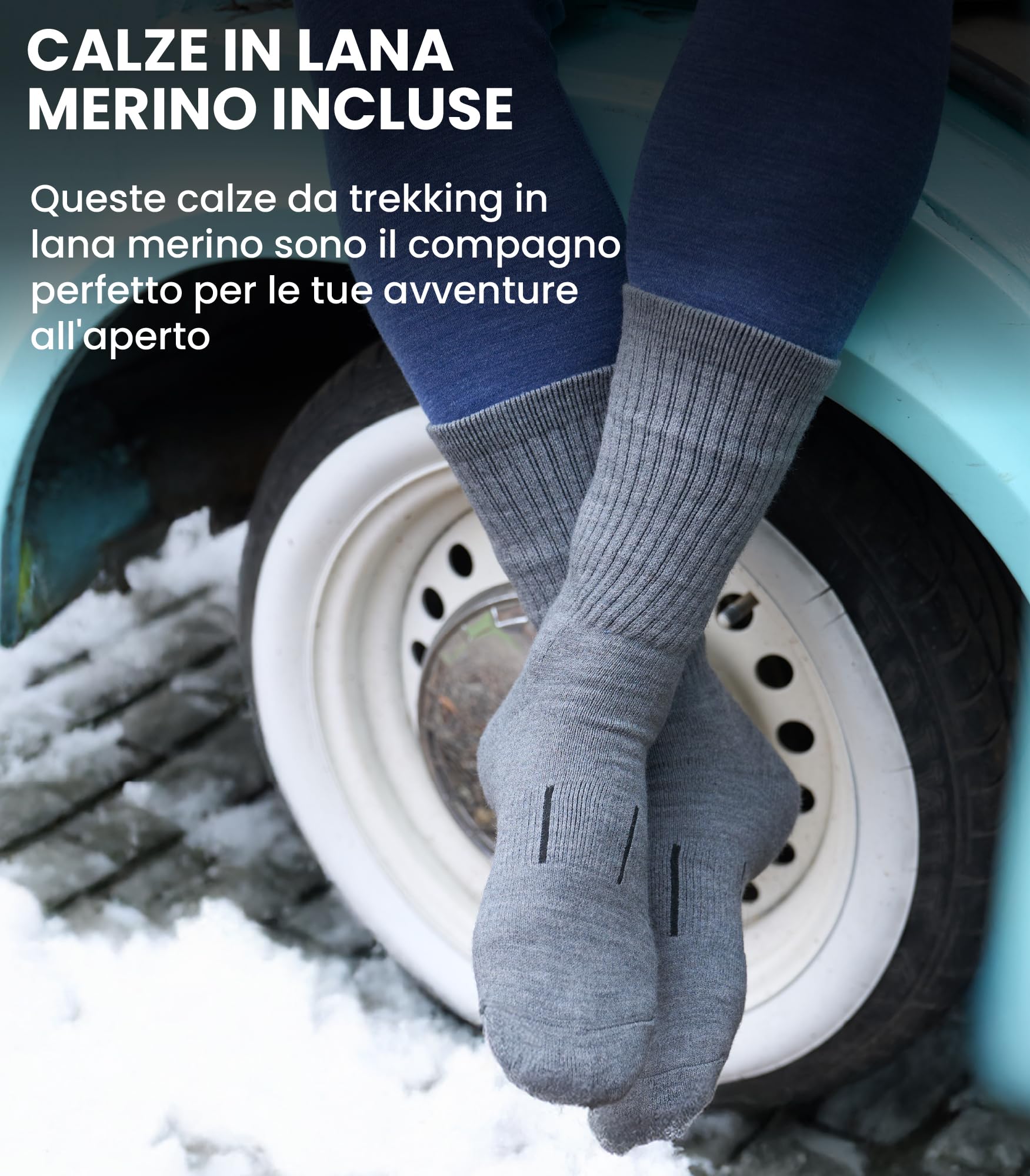 Merino.tech 100% Lana Merino Uomo Felpa con Cappuccio - Strato Base in Lana Merino Uomo Mezza Zip Termica Manica Lunga Camicia Leggera