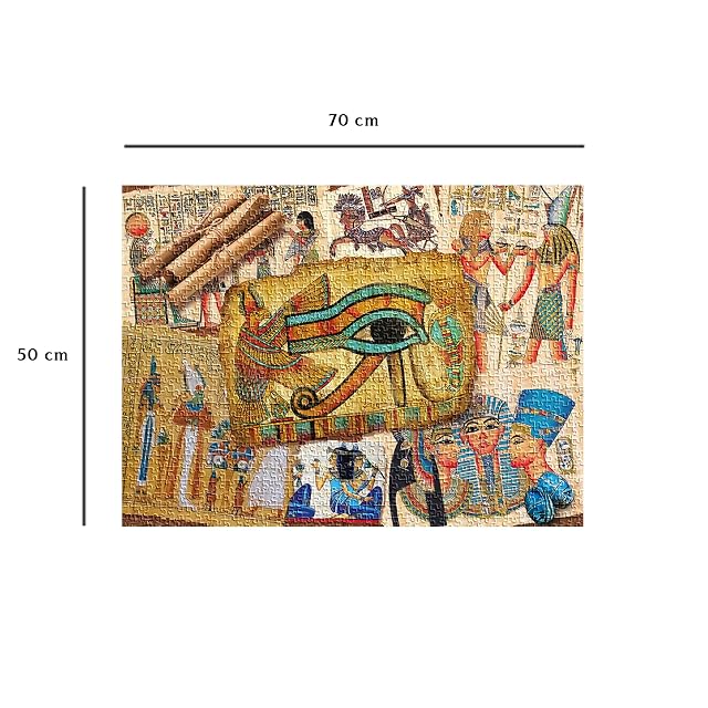 Foto 3 de 4 de Nathan - Puzle de 1000 Piezas - Papiros del Antiguo Egipto - Adultos y niños a Partir de 14 años
