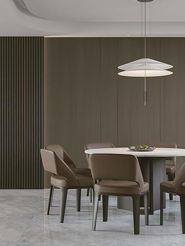 Miniatura 2 de Heroad Papel tapiz de madera gris de marca, grueso, para despegar y pegar, para gabinetes, impermeable, moderno, papel de contacto de grano de