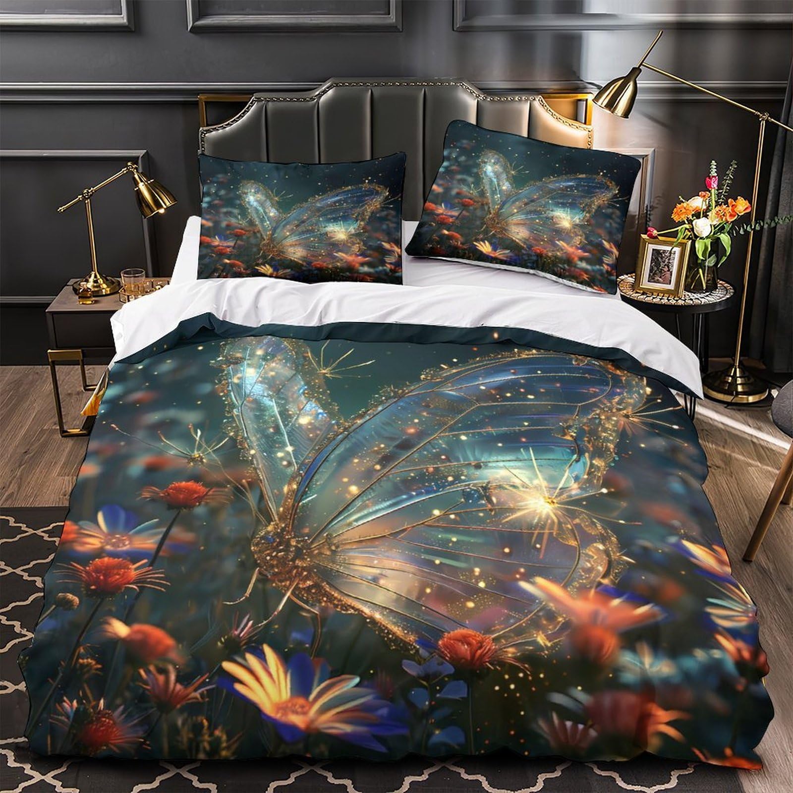 Parure de lit Los Angeles 220x240 pour chambre d'ado