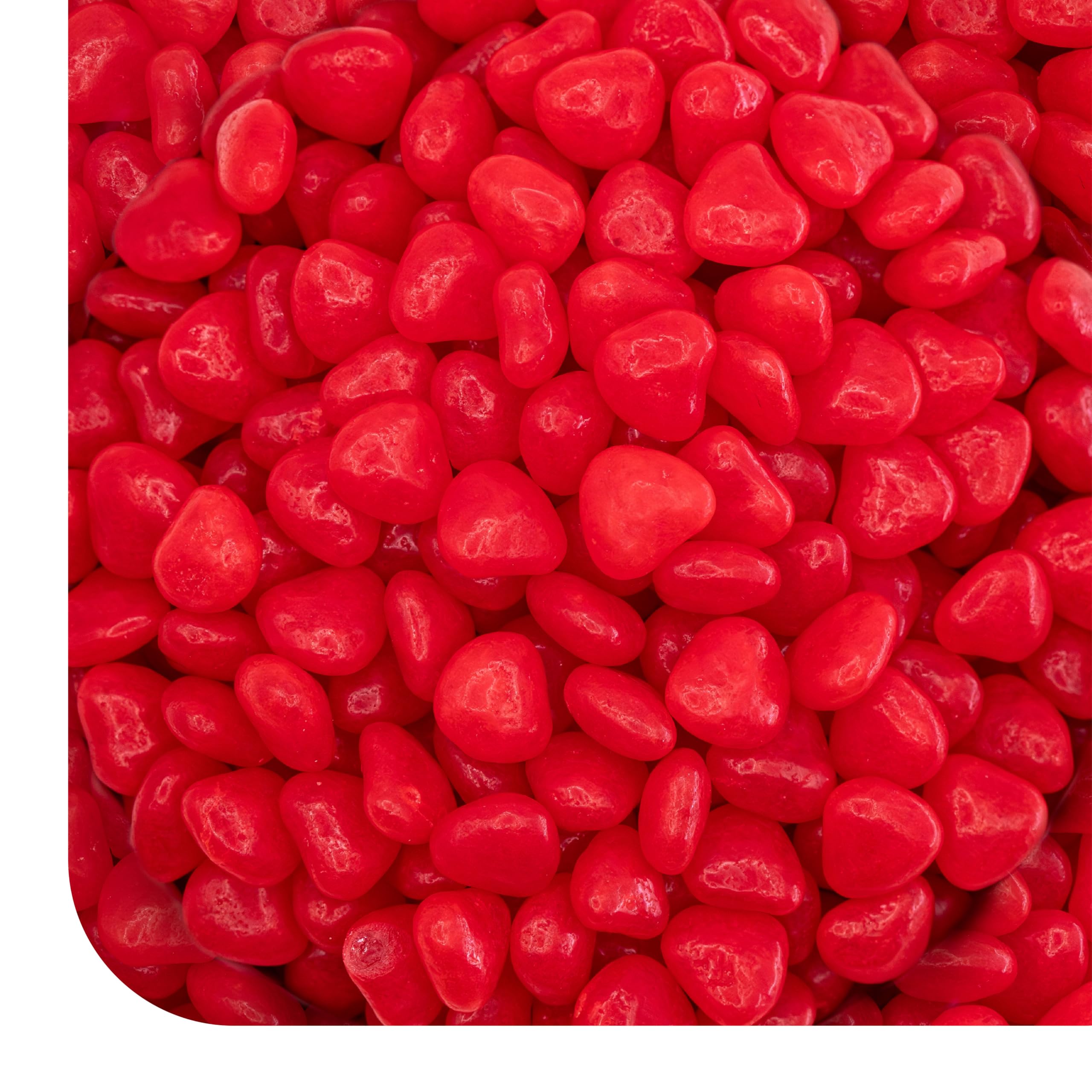 Cinnamon Imperial Hearts - 2 Pound Bulk Pack - Spicy Hard Candy - Heart Shaped Cinnamon Candy for Dessert Decoration, Buffets and Everyday Snacking - Nostalgic Red Candies