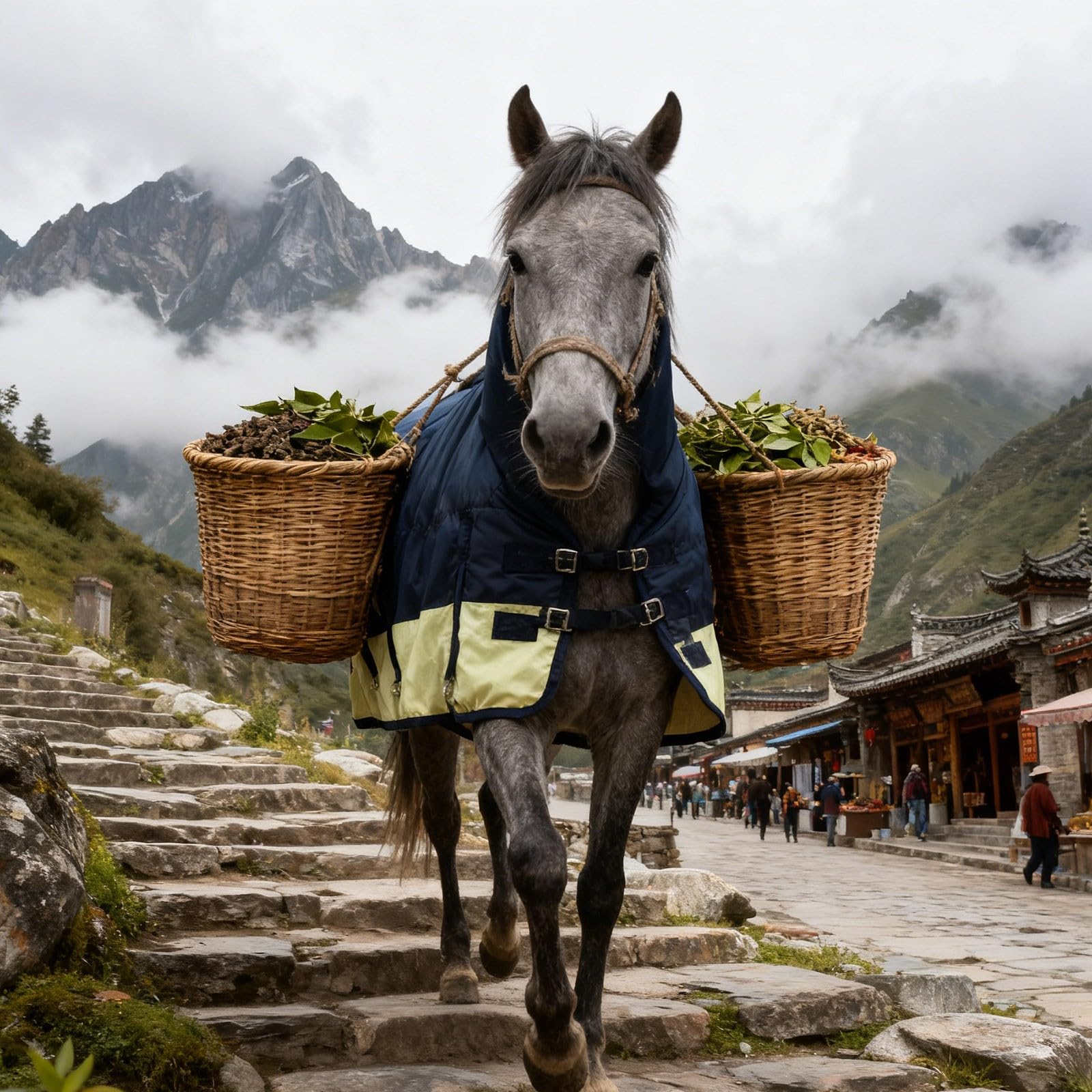 Generisch 2026 Couverture de cheval résistante, pour l'hiver, chaude et douillette, épaisse en tricot pour chats de petite à moyenne taille, gris, 110 cm