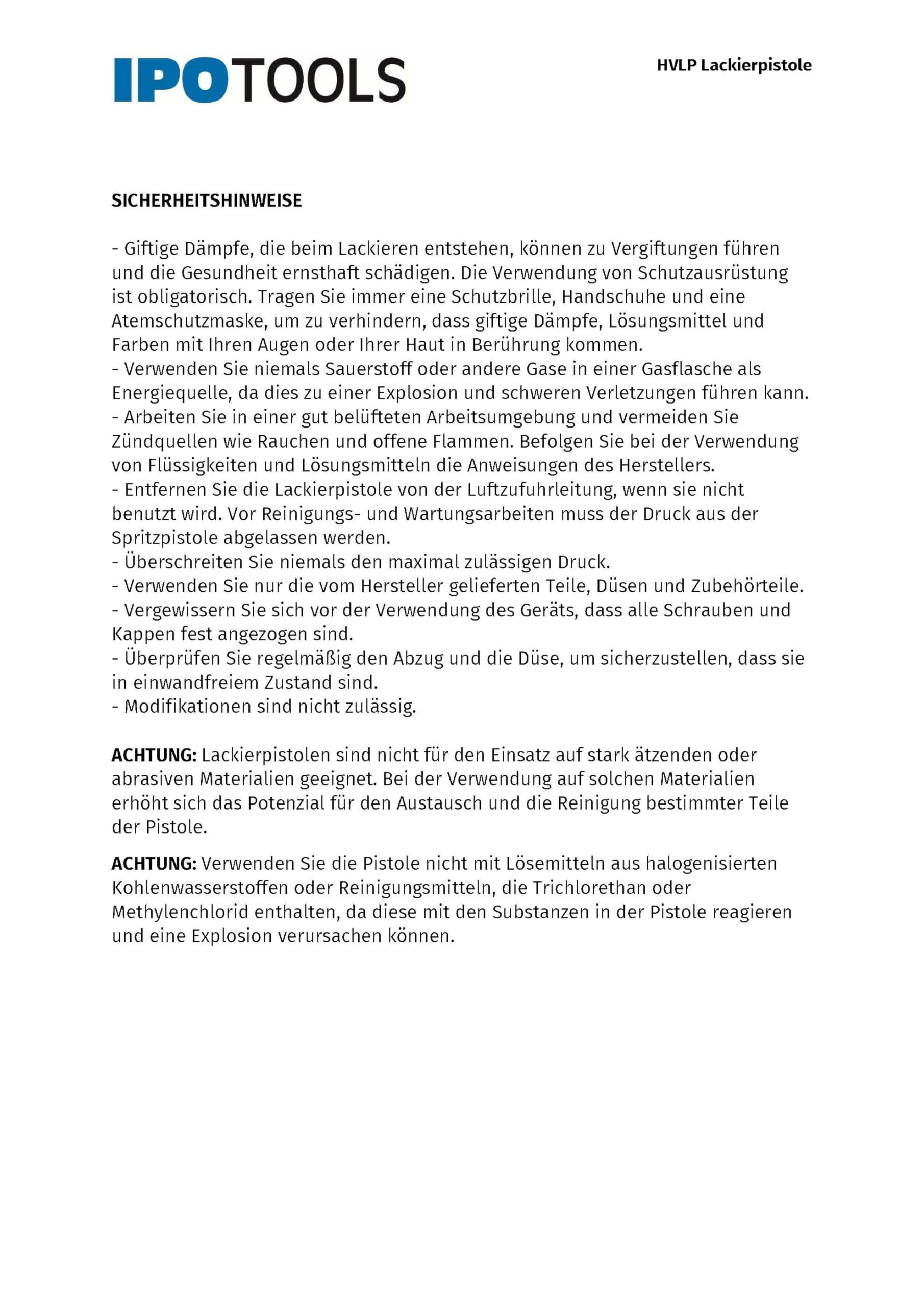 Mini pistolet pulvérisateur de peinture HVLP - inoxydable - Buse de 0,8 mm + 2 buses supplémentaires de 0,5 mm et 1 mm