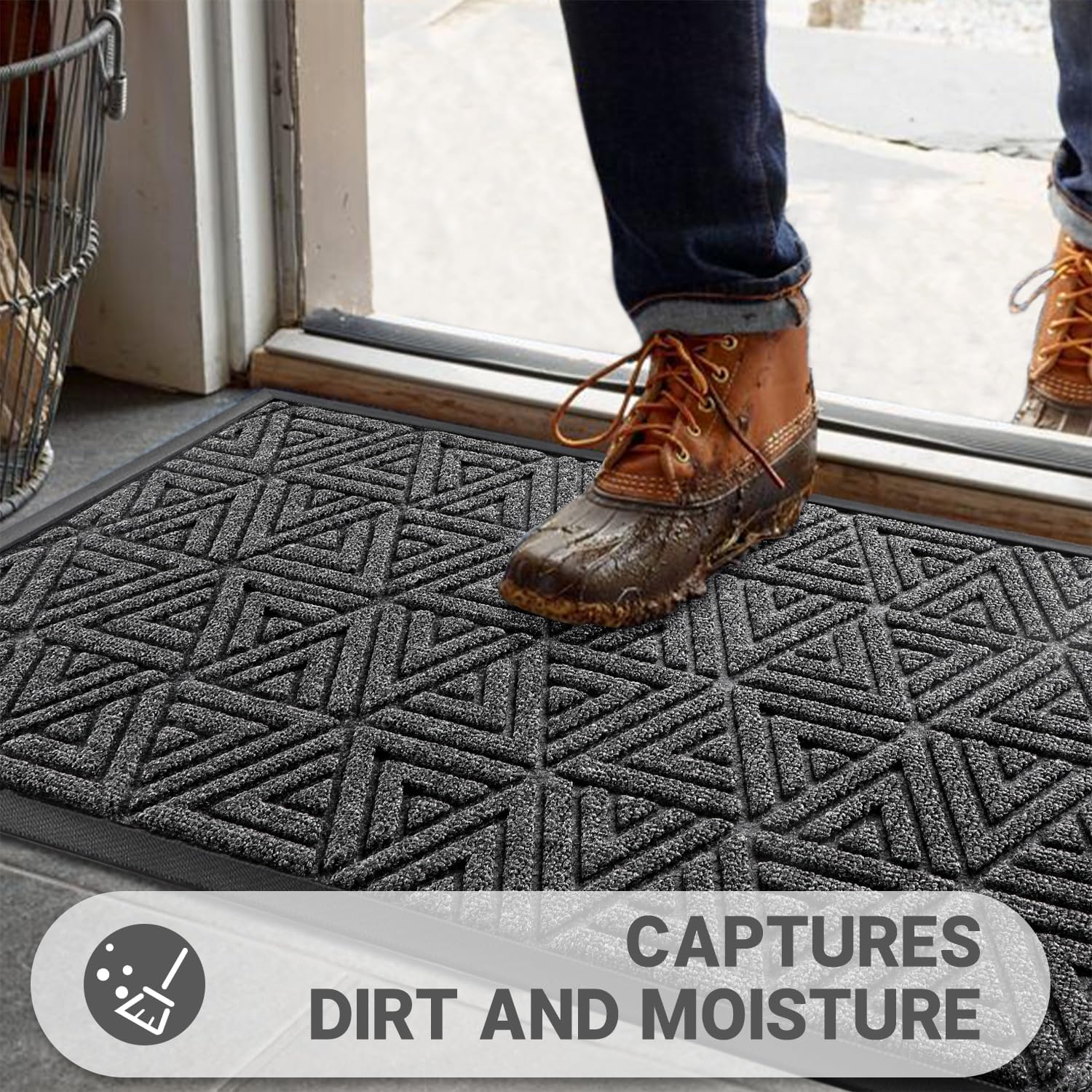 Yimobra Door Mat Outdoor Entrance - Image 4