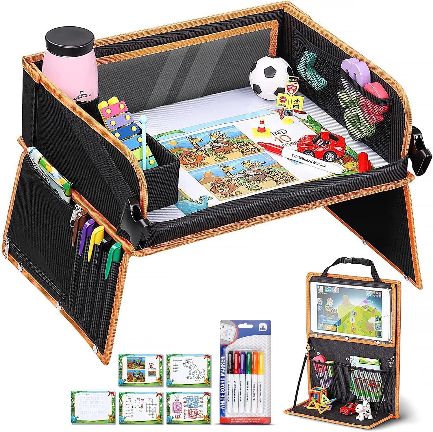 Dual-Use Travel Tray