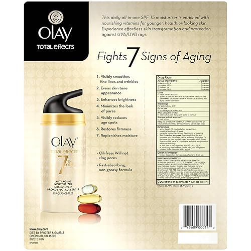 Olay Total Effects - Hidratante UV antienvejecimiento 7 en 1