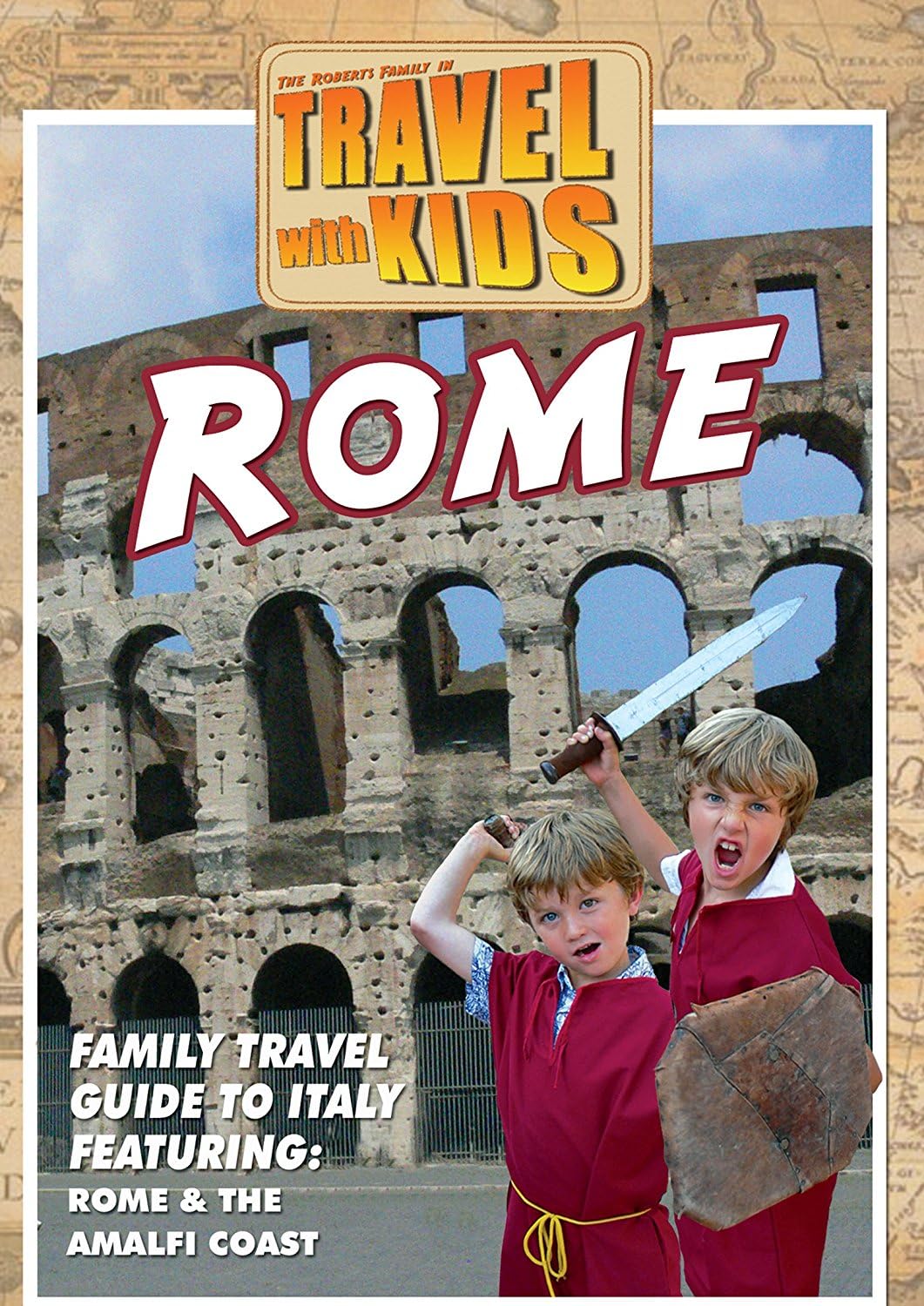 Libro Travel With Kids: Rome para organizar rutas infantiles sin estrés en Italia