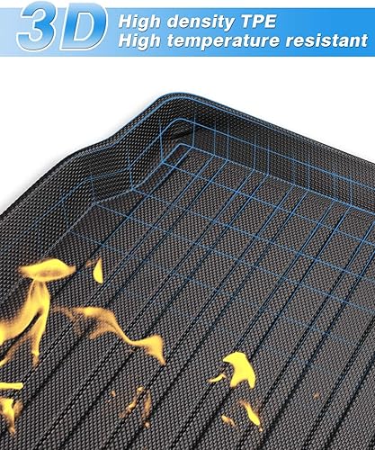 Miniatura 6 de Powerty Compatible con alfombrilla de carga Honda CR-V 2023 2024 CRV solo para accesorios de modelo híbrido, cubierta de carga en posición superior,