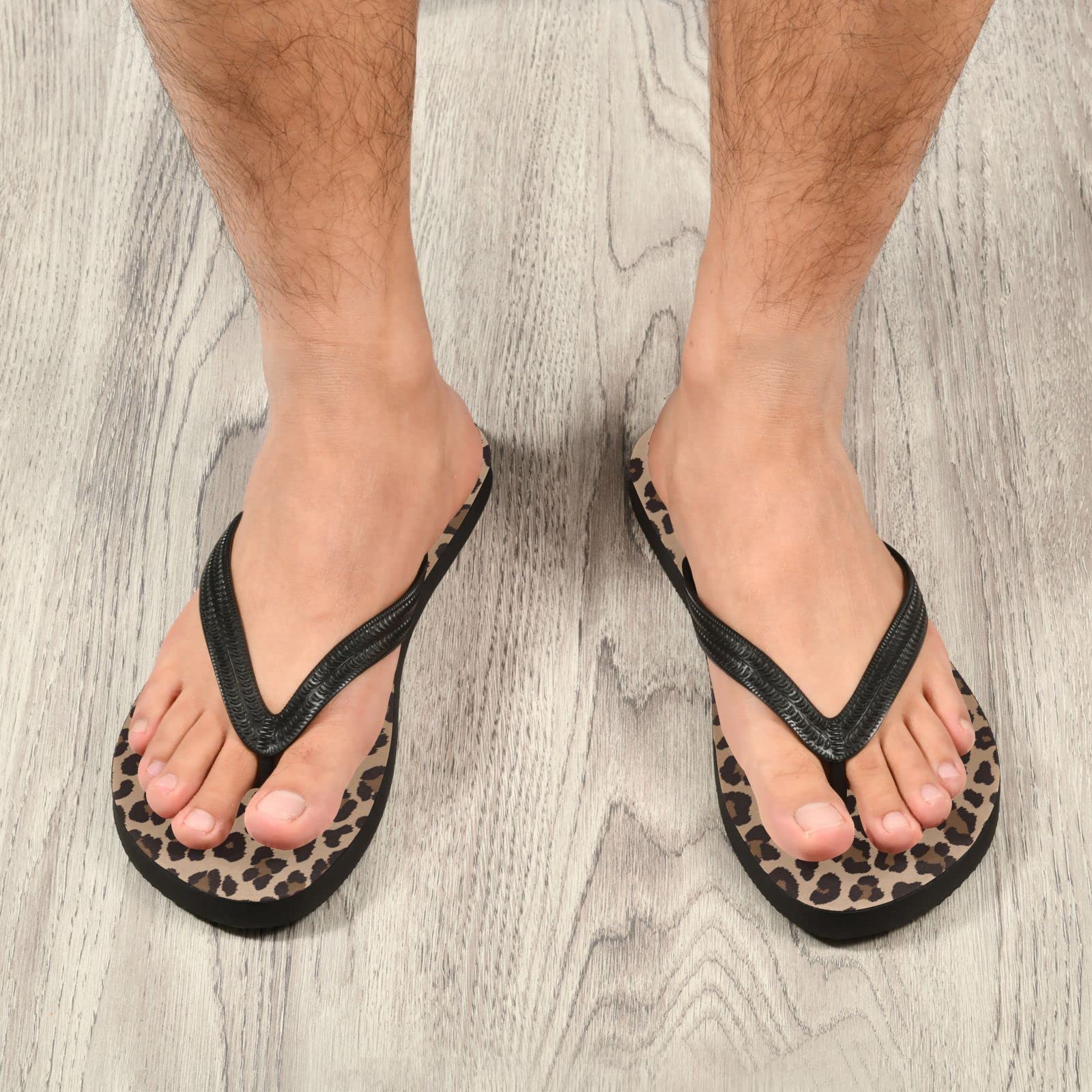 Tiger Print Flip Flops with White Straps il_fullxfull.7704693130_qp9i.jpg main image 3