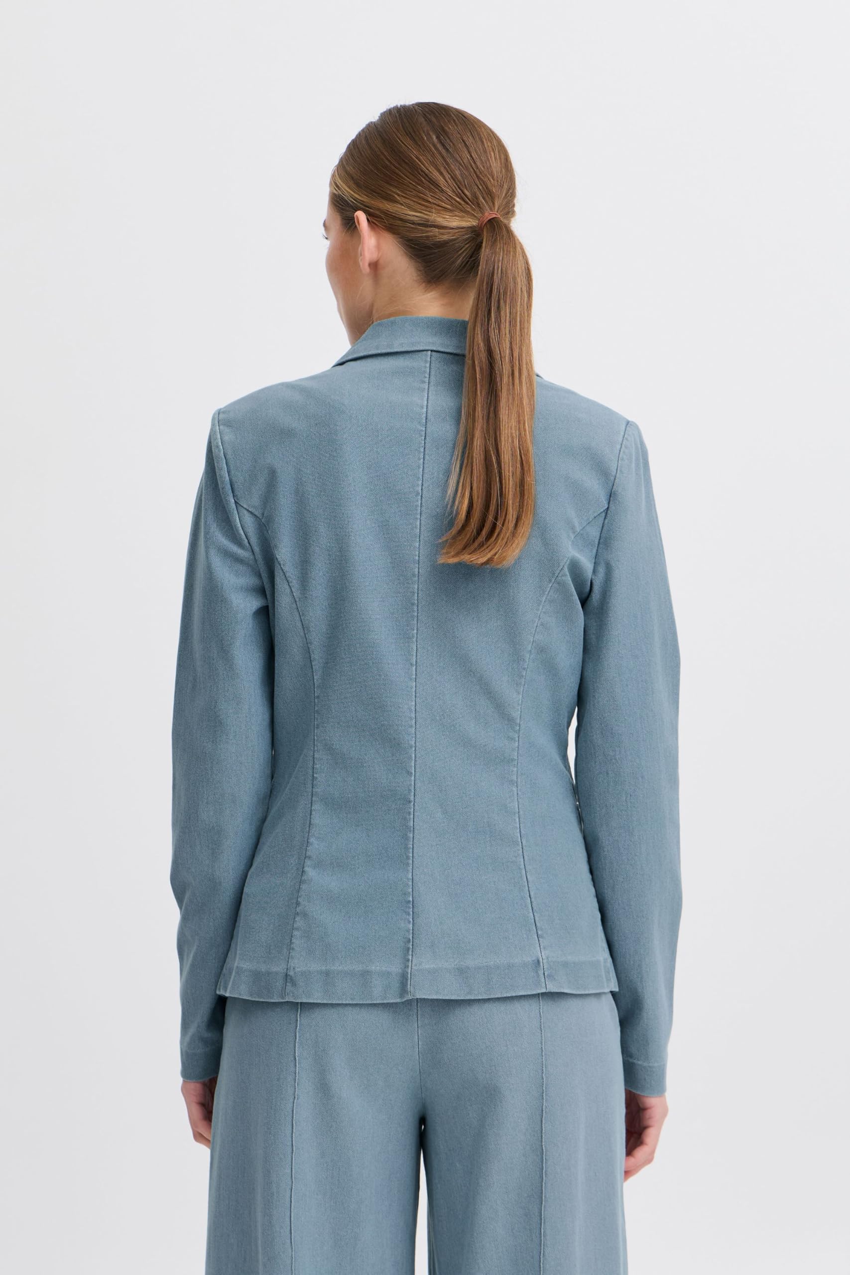 ICHI IHKATE Damen Blazer Longblazer/Kurzblazer Jacke Regular fit