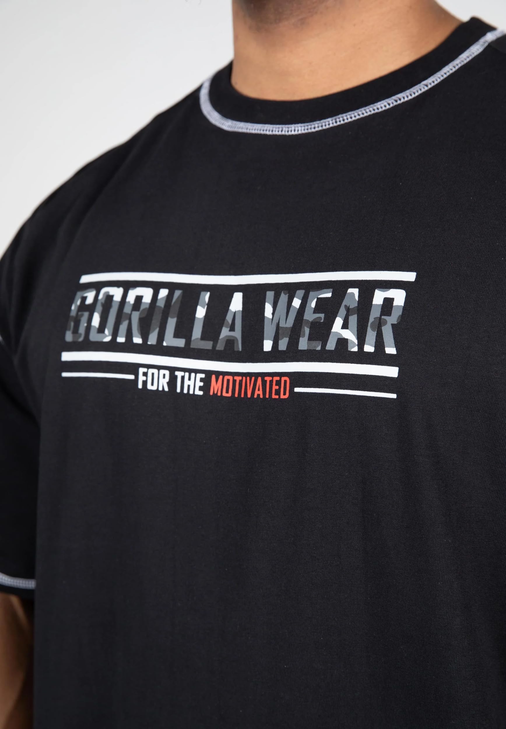 Gorilla Wear Saginaw Oversized T-Shirt - Black