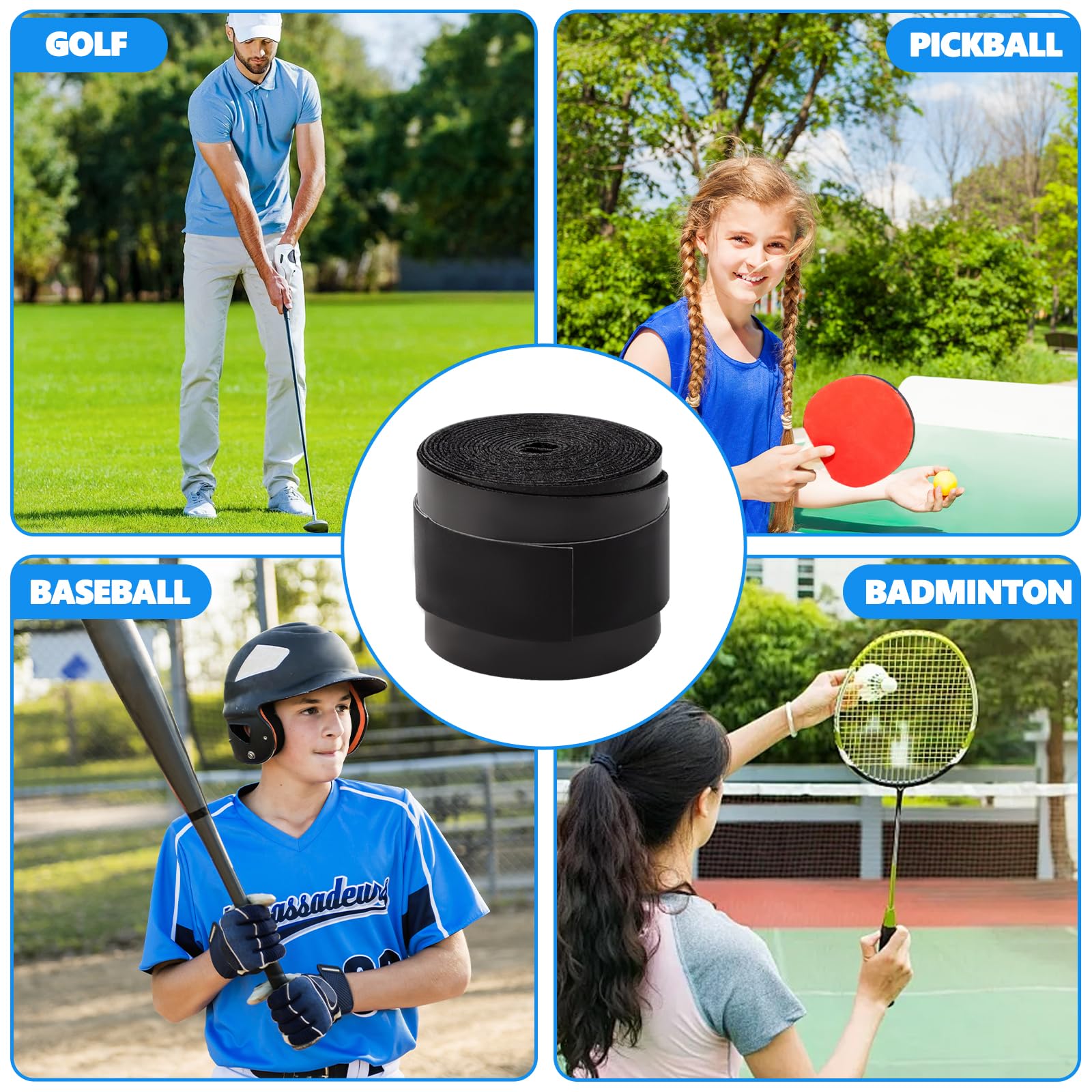 Nastro antiscivolo per mazza da baseball