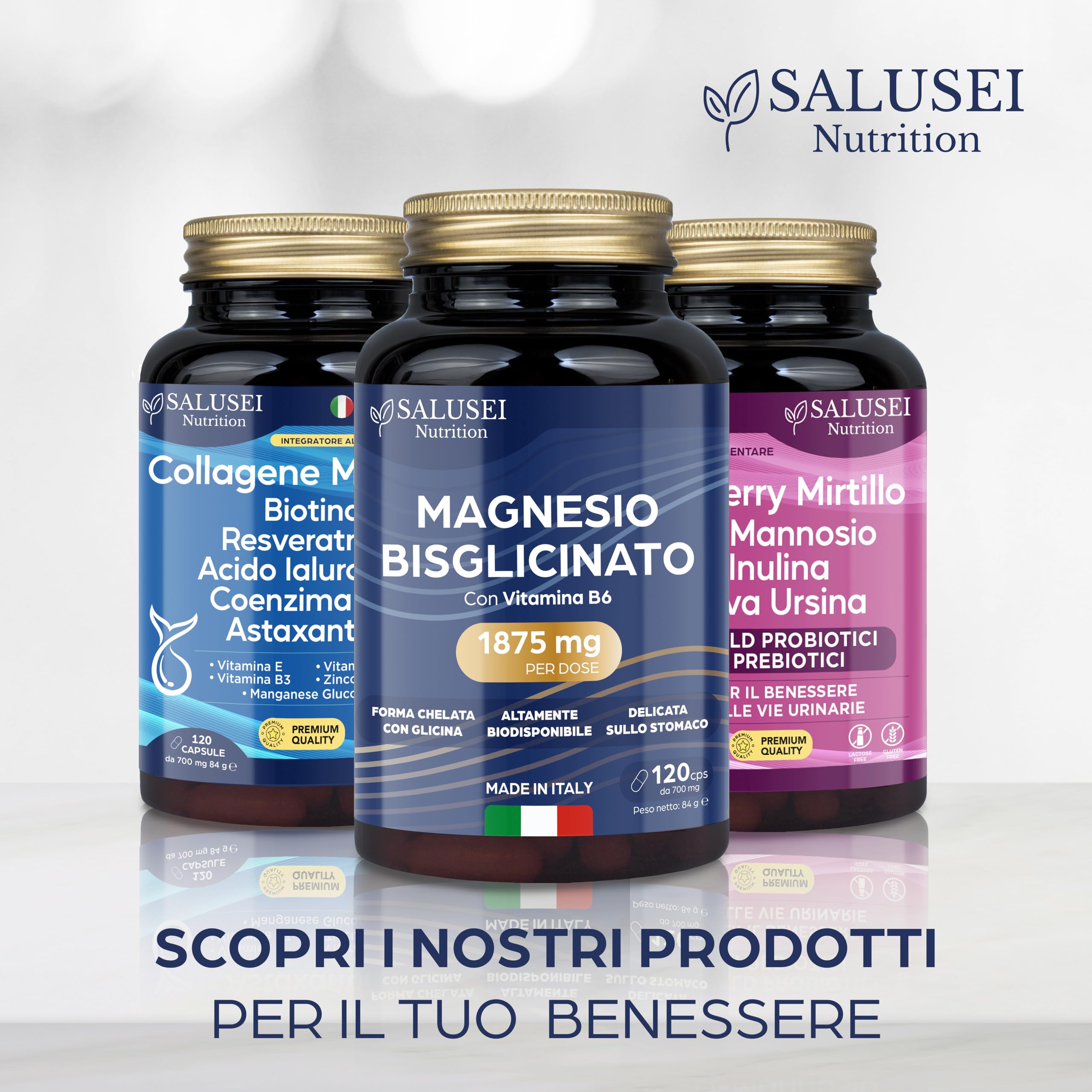 120 CAPSULE | D Mannosio per Cistite, Probiotici Donna, Cranberry Cyst Integratore Alimentare con Uva Ursina, Inulina e Mirtillo Rosso per Salute Viee Urinarie, Candida Support, D-Mannosio