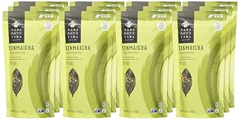 Yamamotoyama Genmai Cha Loose Green Tea 5.3oz (Pack of 12)