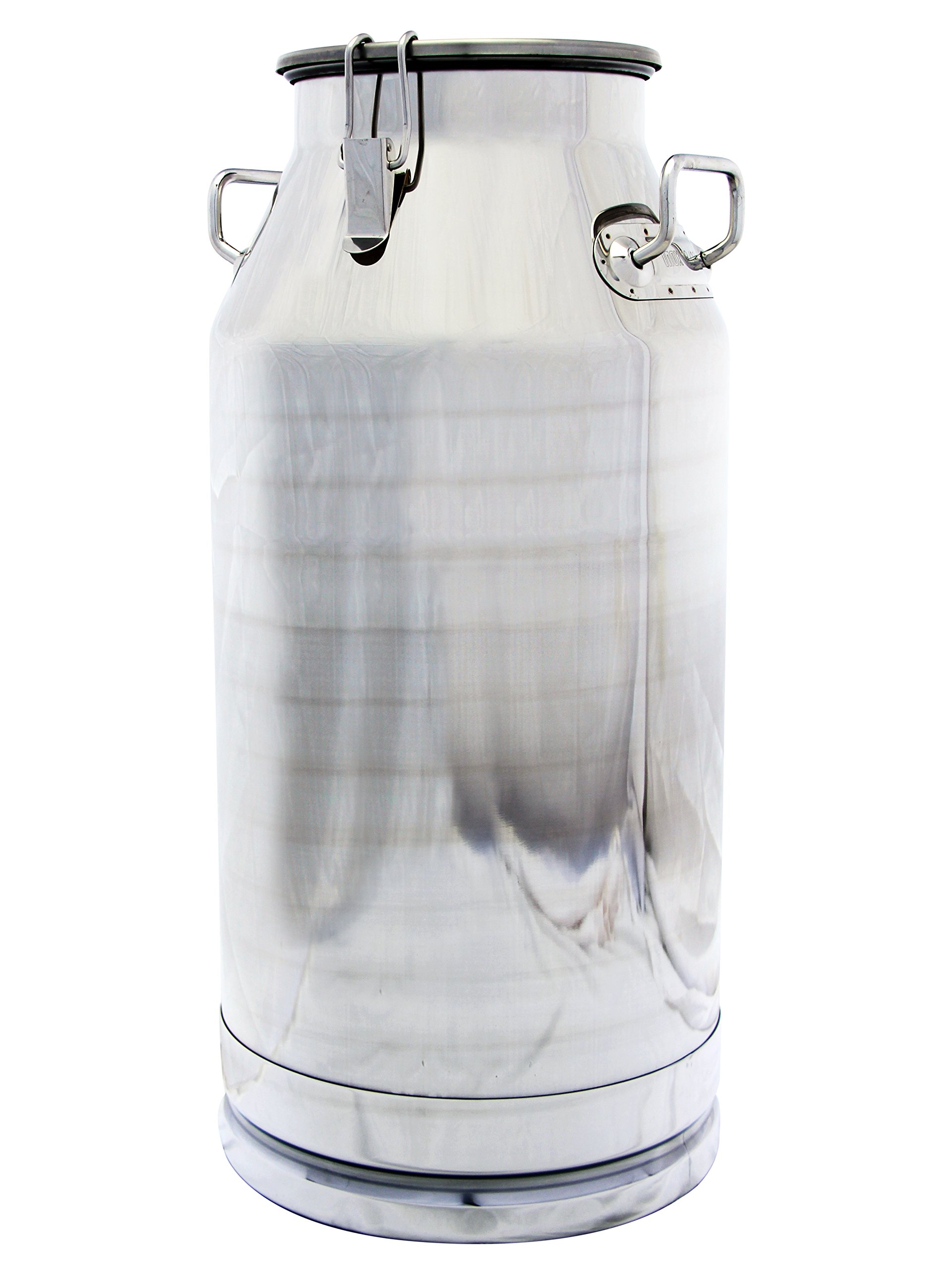 Amazon | 13ガロンミルクでき、側面ステンレススチール50 QT、頑丈